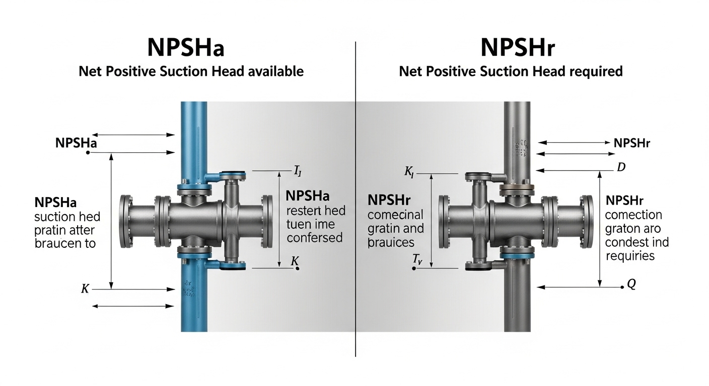 Análise de NPSH para bombas químicas: a diferença entre NPSHA e NPSHR