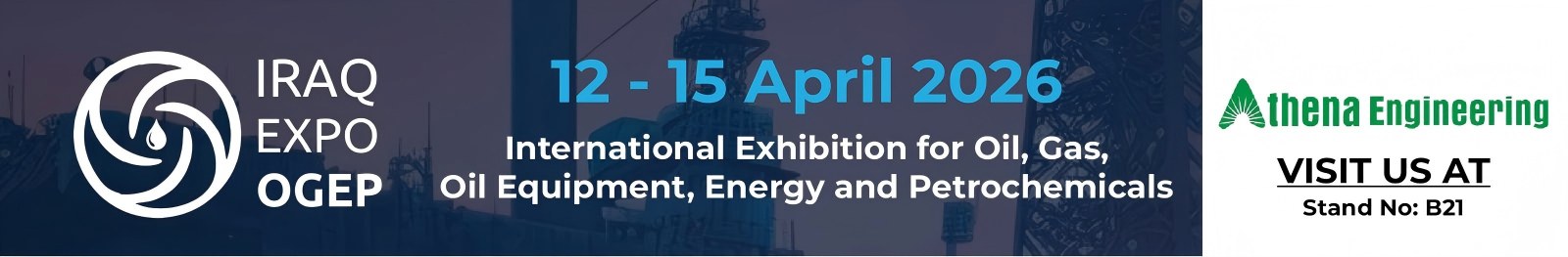 Junte-se à Athena Engineering & Teffiko na IRAQ EXPO OGEP 2026
