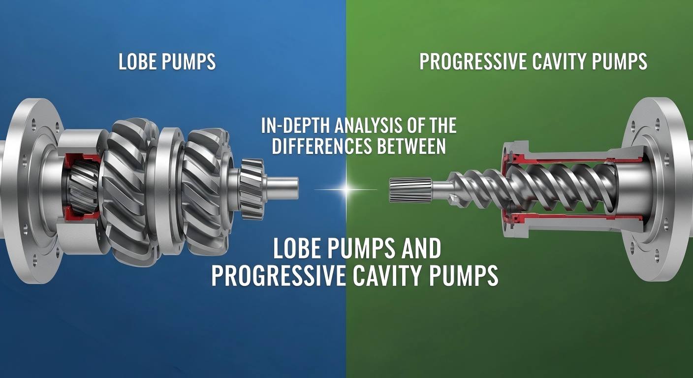 Uma comparação abrangente: bombas de rotor versus bombas de parafuso