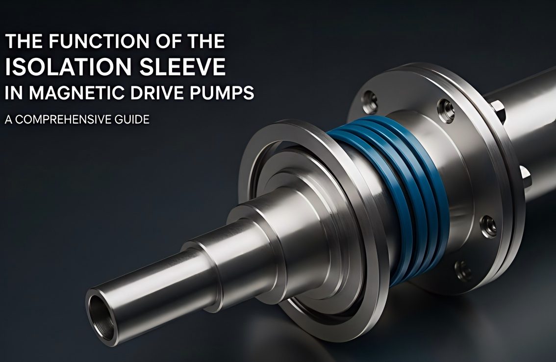 A função da luva de isolamento em bombas de acionamento magnético