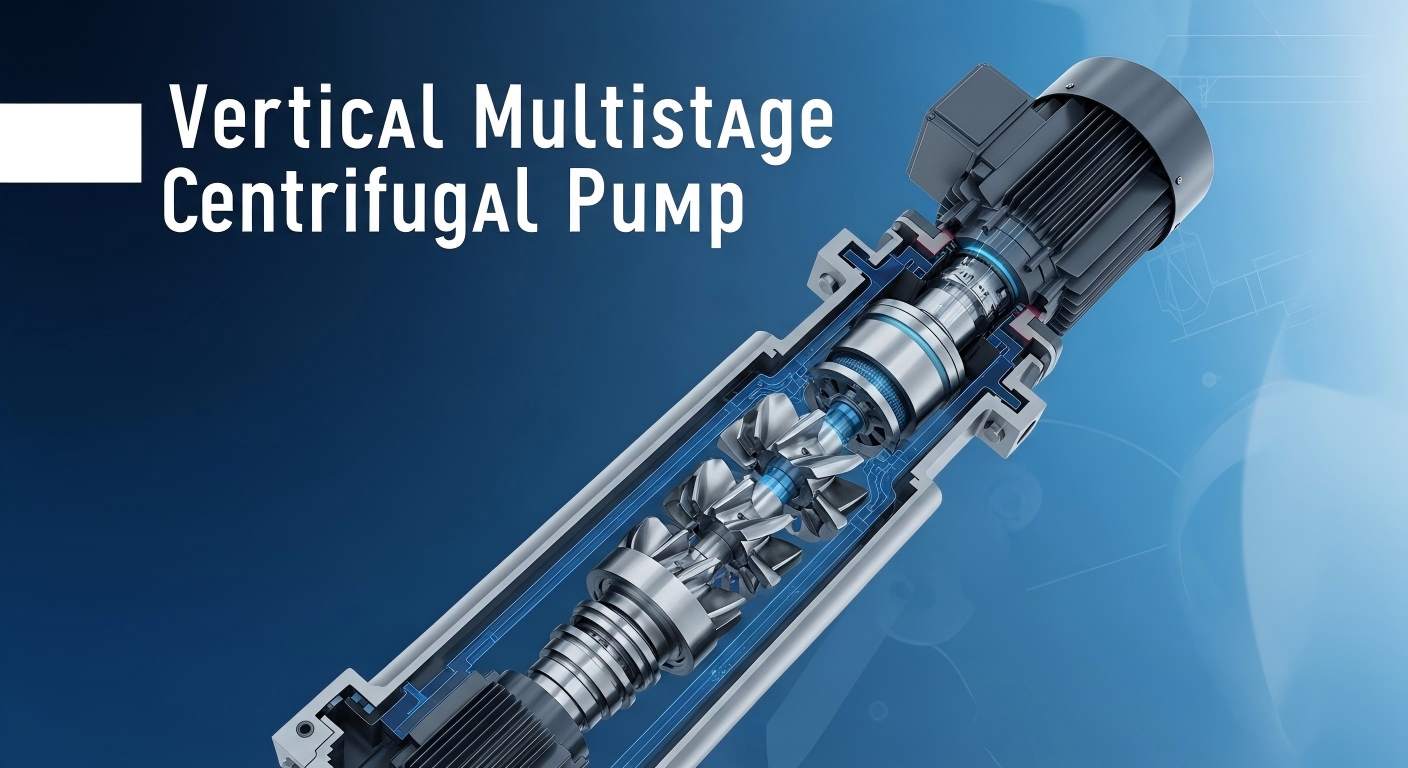 O que é uma bomba centrífuga vertical multiestágio?