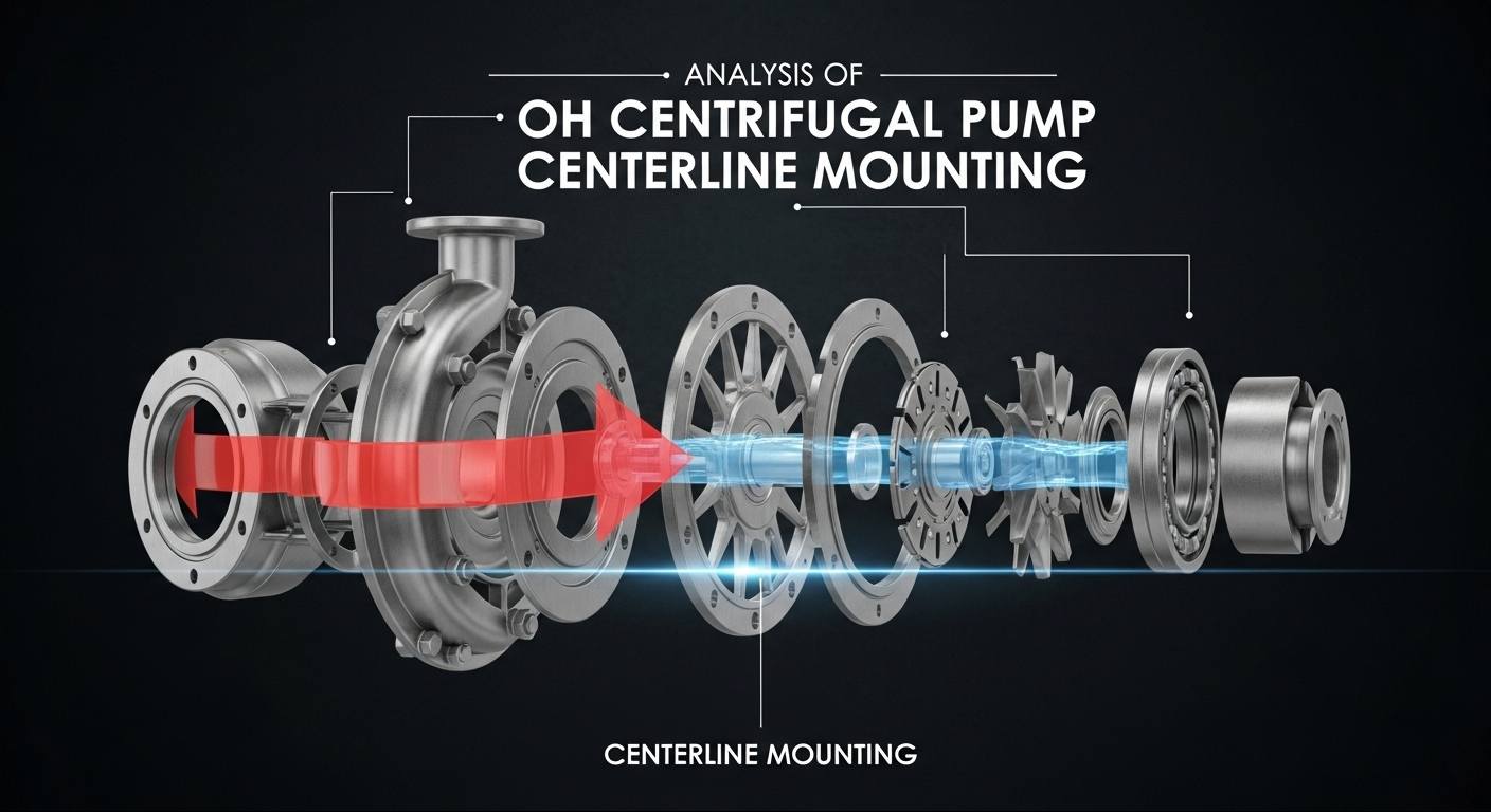 Analysis of OH Centrifugal Pump Centerline Mounting